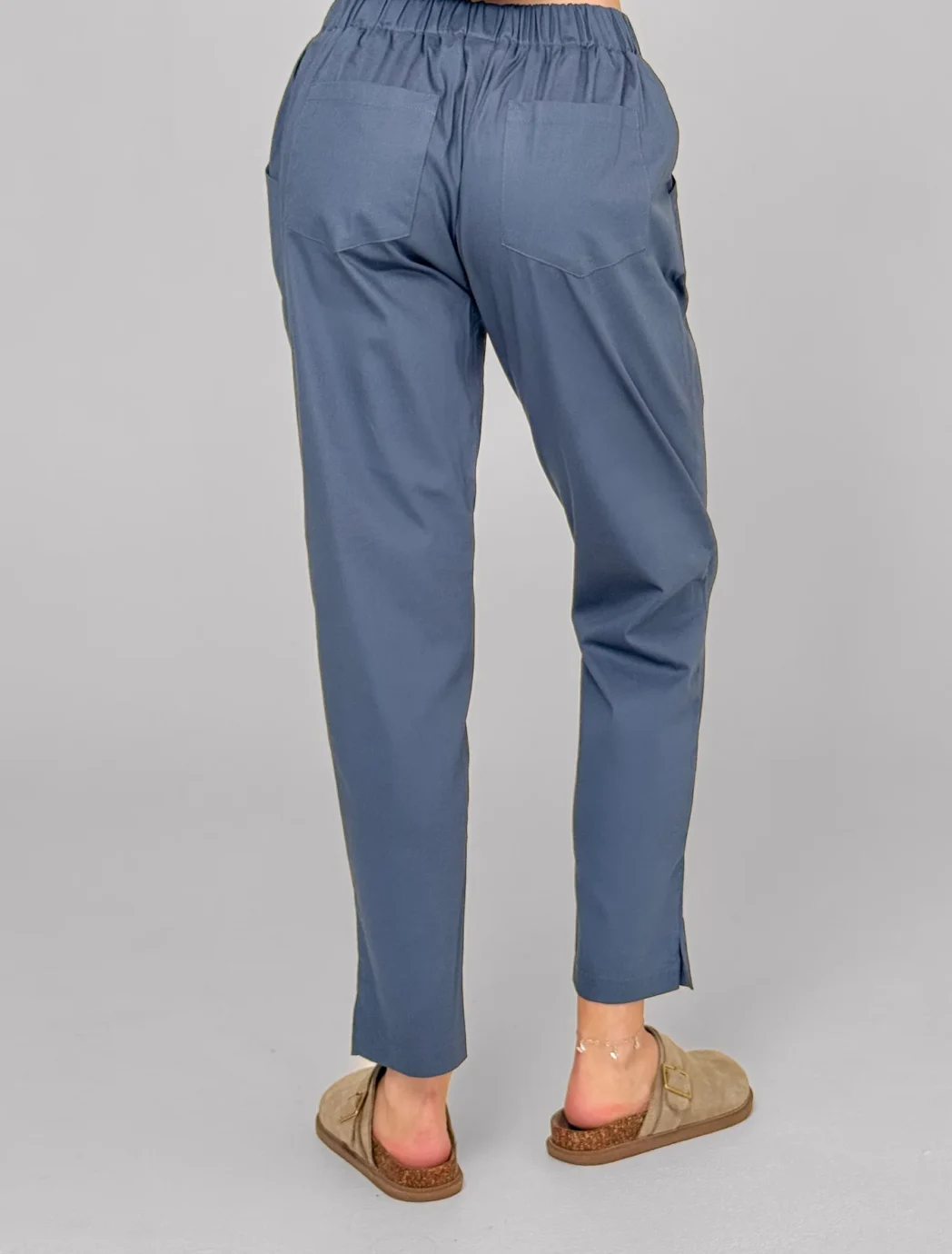 Spodnie medyczne Classic niebieskie - S